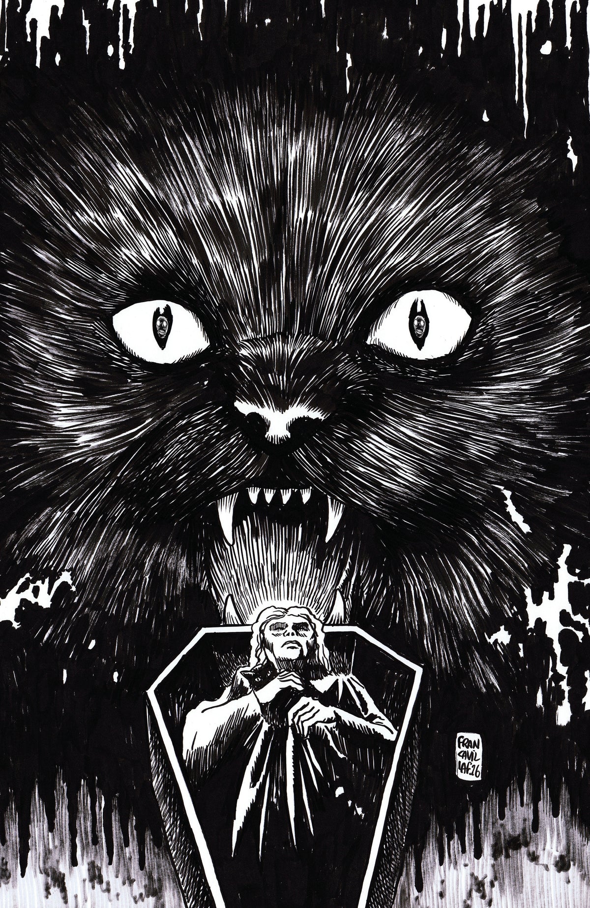 Stuff Of Nightmares: The Cat In The Coffin #1 I Unlimited Variant (Full Art, Francavilla)