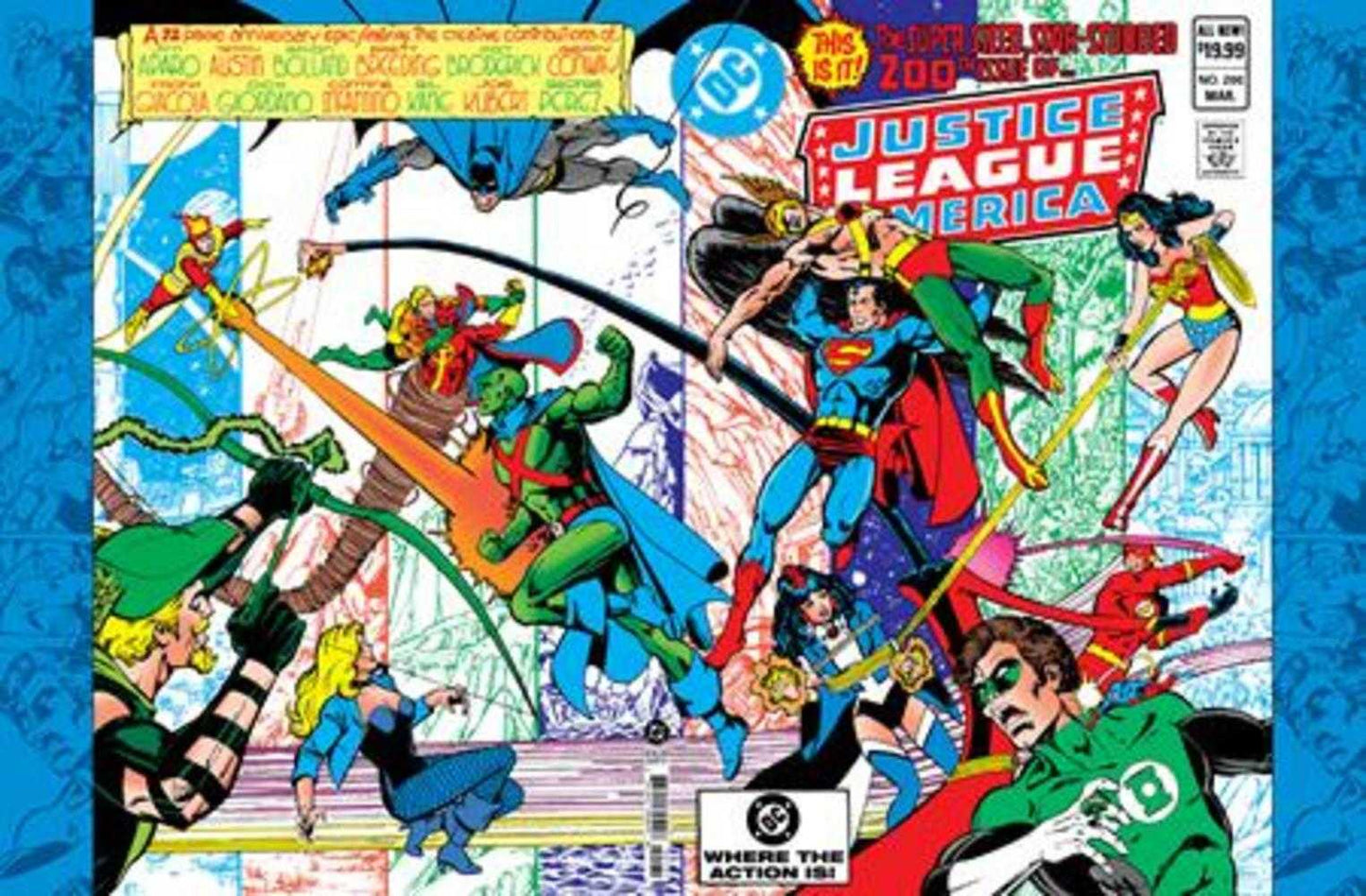 Justice League Of America #200 Facsimile Edition Cover C George Perez Foil Variant