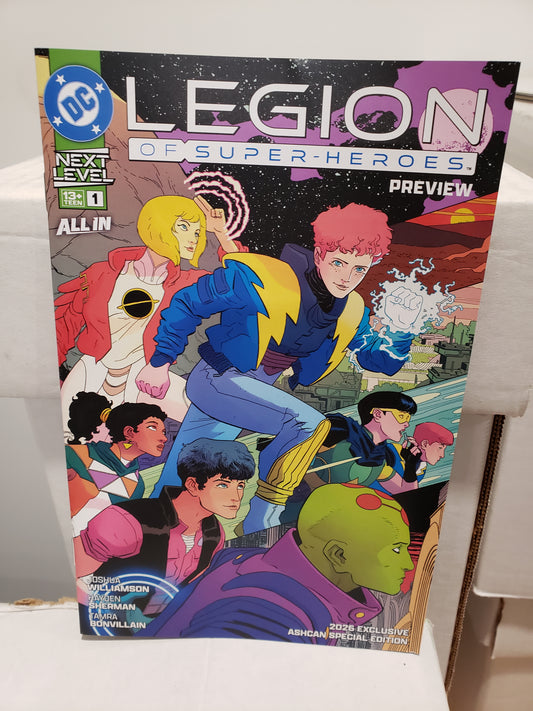 Legion Of Super-Heroes Sdcc 2026 Exclusive Ashcan Special Edition